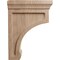 Ekena Millwork 2 1/2"W x 6"D x 8"H Medium Gomez Wood Bracket, Mahogany BKTW02X06X08GOGM - alternate 3